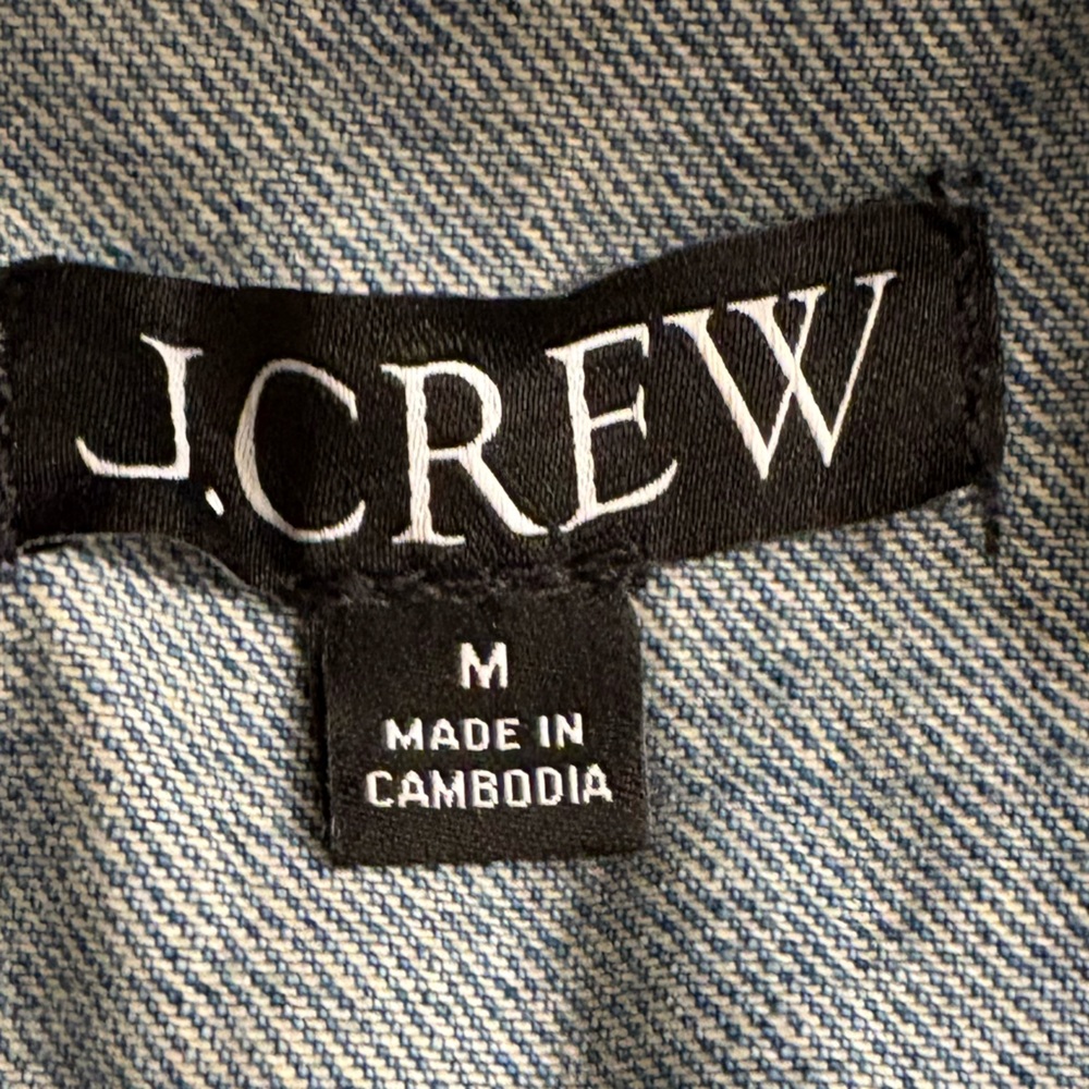 J. Crew Blue Denim Jacket - Picture 5 of 6